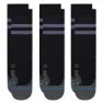 Stance Run Light Crewsokker 3 Par male, Black