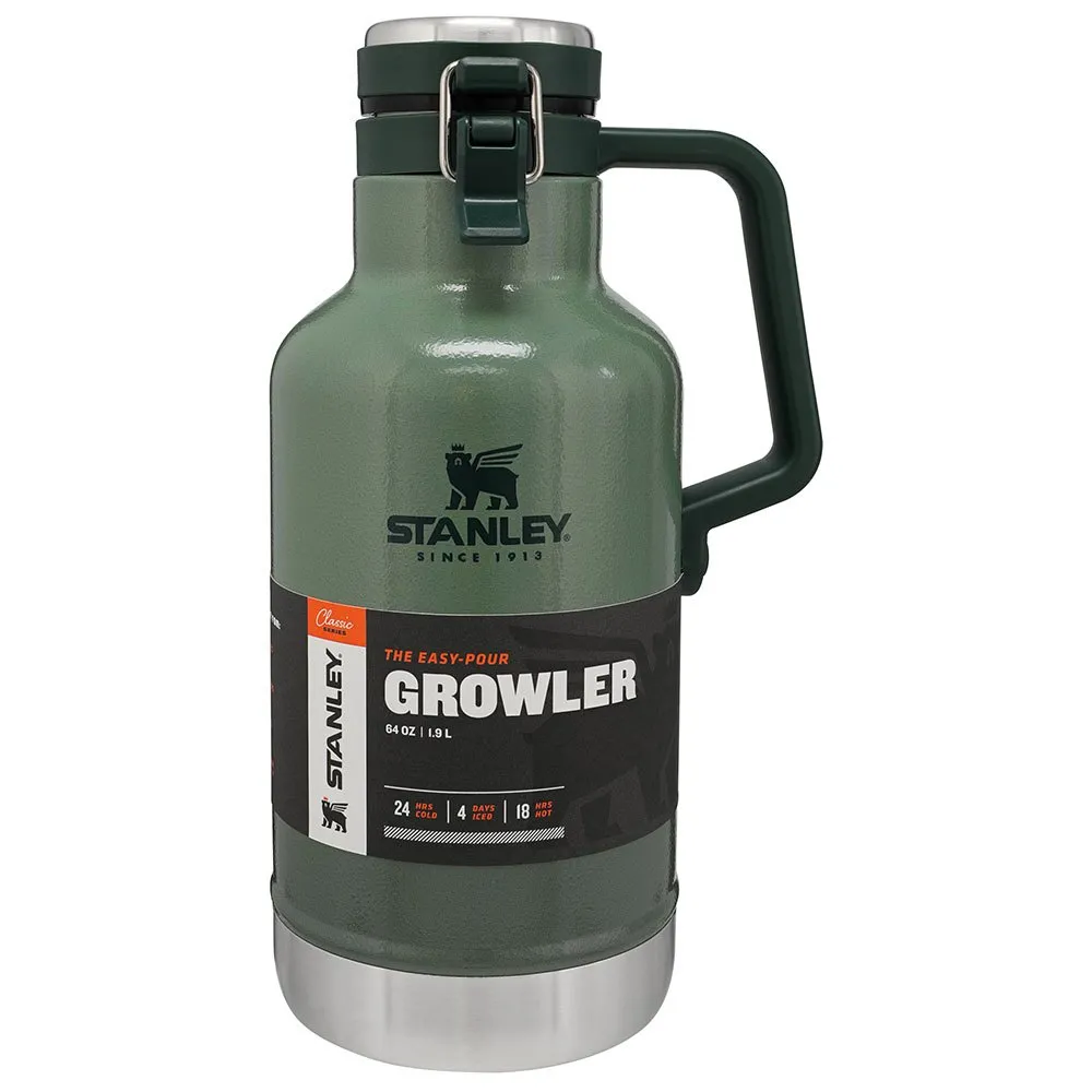 Stanley Classic 1.9l Termosflaske, Hammertone green, One Size