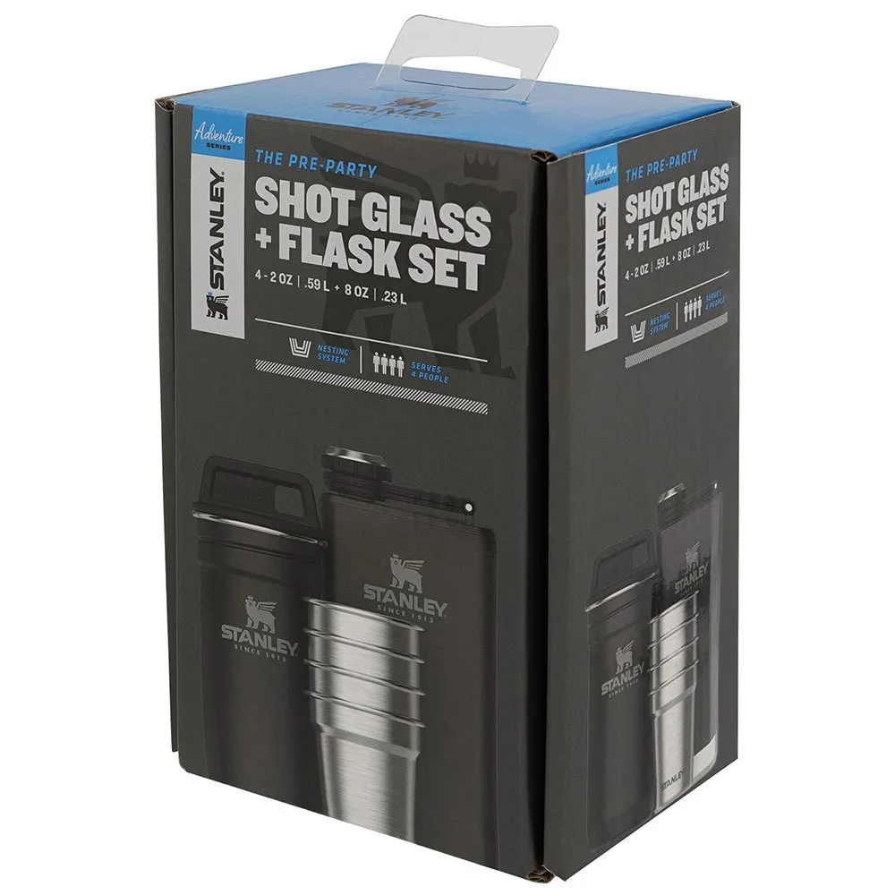 Stanley Sett Med 4 Glass 236 Ml + Lommelerke Adventure Stanley Sett Med 4 Glass 236 Ml + Lommelerke Adventure