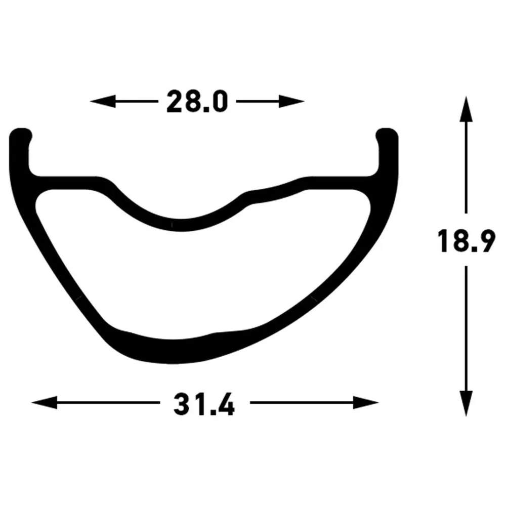 Stans NoTubes Arch Mk4 Rim Felg, Black / grey, 650B-27.5" 28H