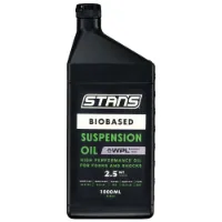 Stans NoTubes Biobased 2.5wt Fjæringsolje 1l Stans NoTubes Biobased 2.5wt Fjæringsolje 1l