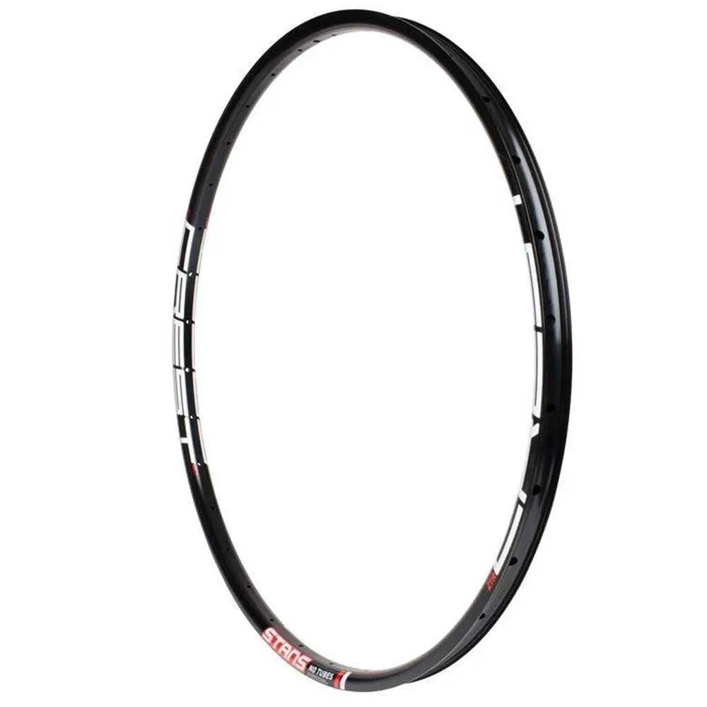 Stans NoTubes Crest Mk3 Rim Felg, Black / white / red, 650B-27.5" 28H Stans NoTubes Crest Mk3 Rim Felg, Black / white / red, 650B-27.5" 28H