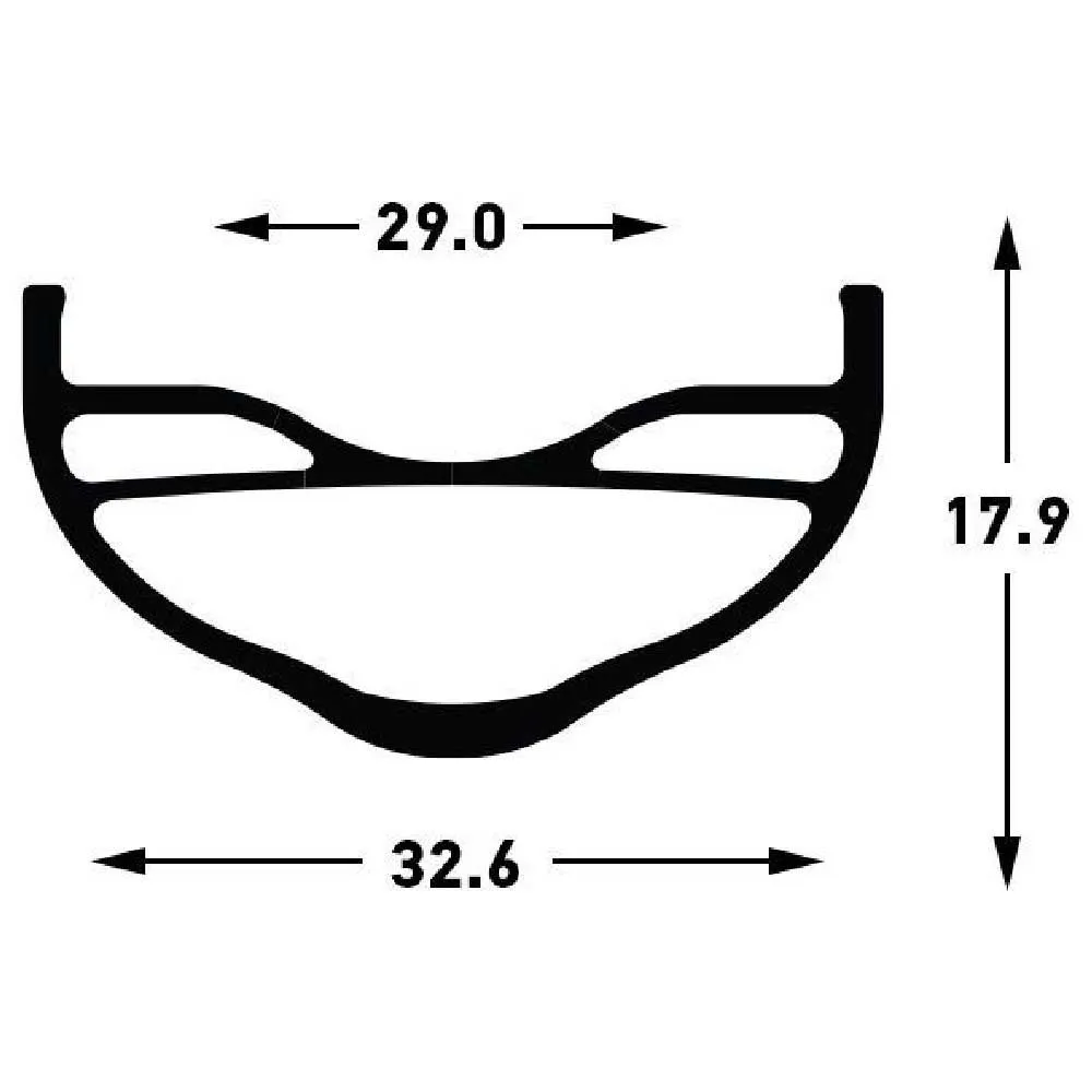 Stans NoTubes Flow Ex3 Felg, Black / grey, 650B - 27.5" 32H Stans NoTubes Flow Ex3 Felg, Black / grey, 650B - 27.5" 32H