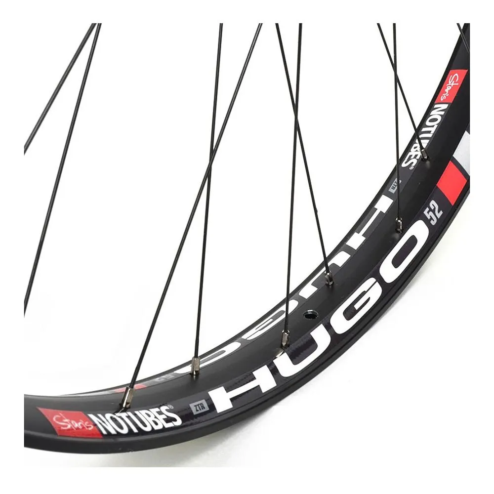Stans NoTubes Hugo 52 29´´ Disc Mtb-hjulsett, Black / red, 9/15 x 100 / 10/12 x 135/142mm, Shimano/Sram HG Stans NoTubes Hugo 52 29´´ Disc Mtb-hjulsett, Black / red, 9/15 x 100 / 10/12 x 135/142mm, Shimano/Sram HG