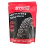 Stans NoTubes Mtb Tubeless Reparasjonssett, Black, 21mm + 2 x 44mm + 200ml