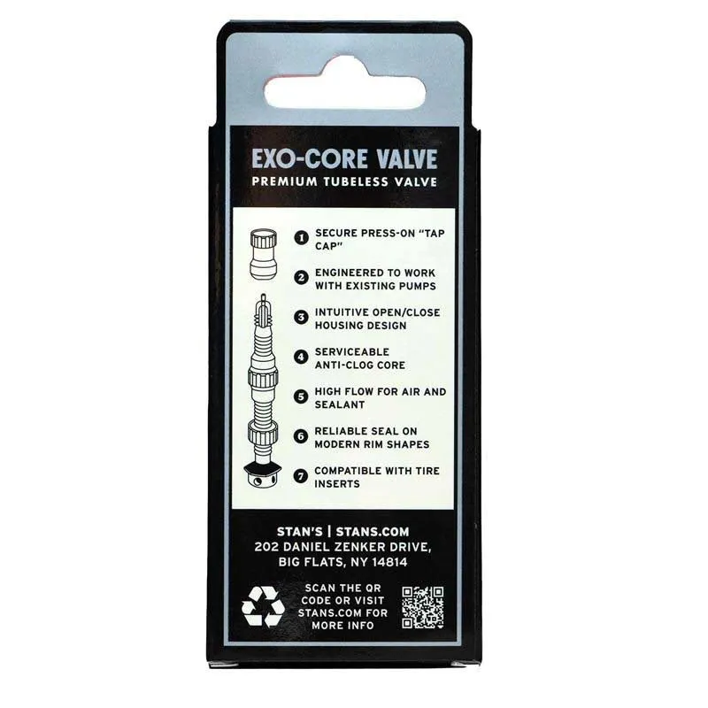 Stans NoTubes Tubeless Exo-core Ventiler Stans NoTubes Tubeless Exo-core Ventiler