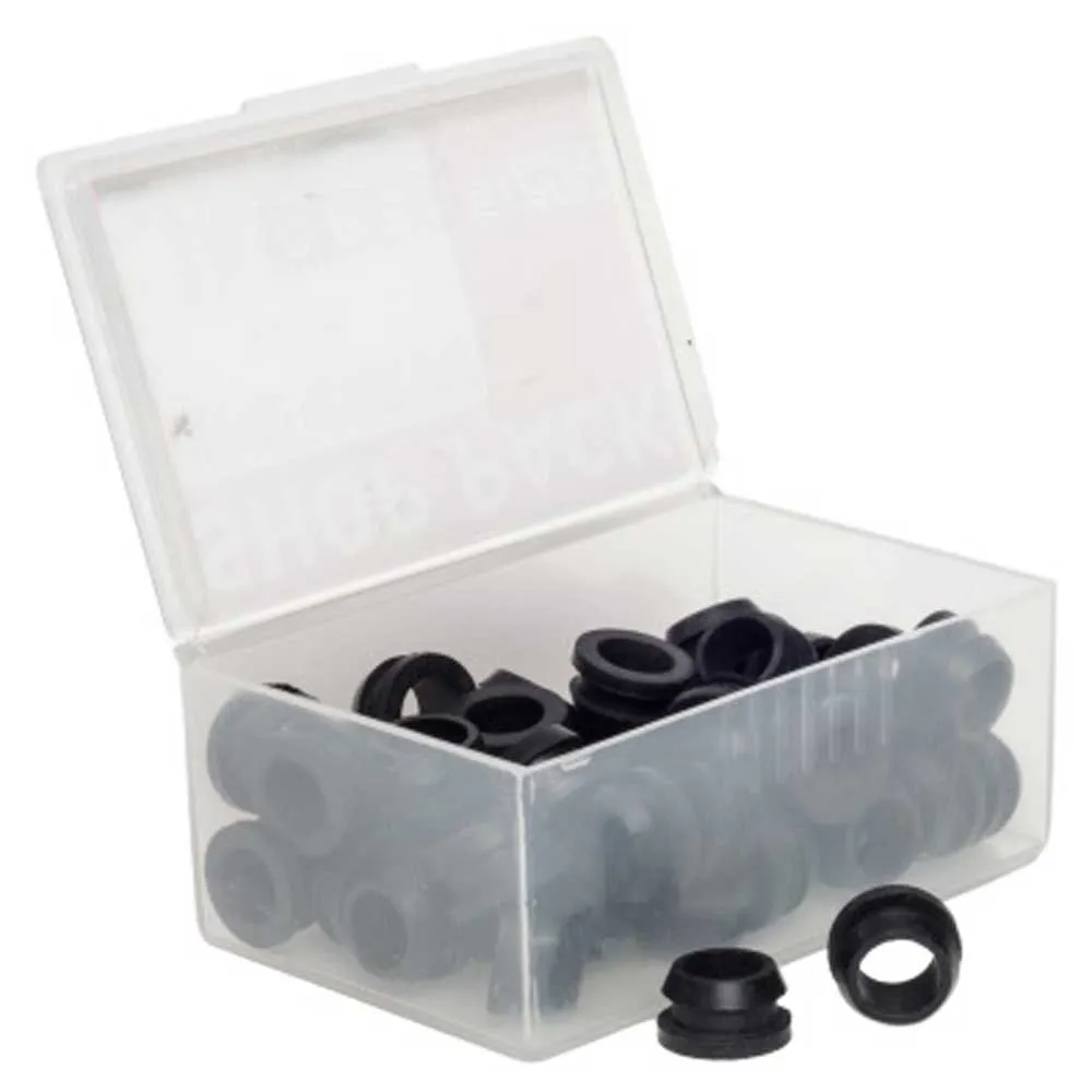 Stans NoTubes Ventilhullreduksjoner 50 Enheter, Black, One Size