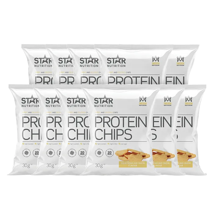 Star Nutrition 10 x Chips, Protein, 30g