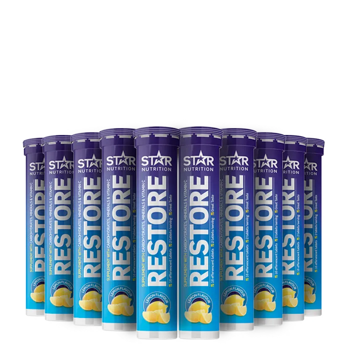 Star Nutrition 10 x Restore Elektrolytter, 16 brusetabletter