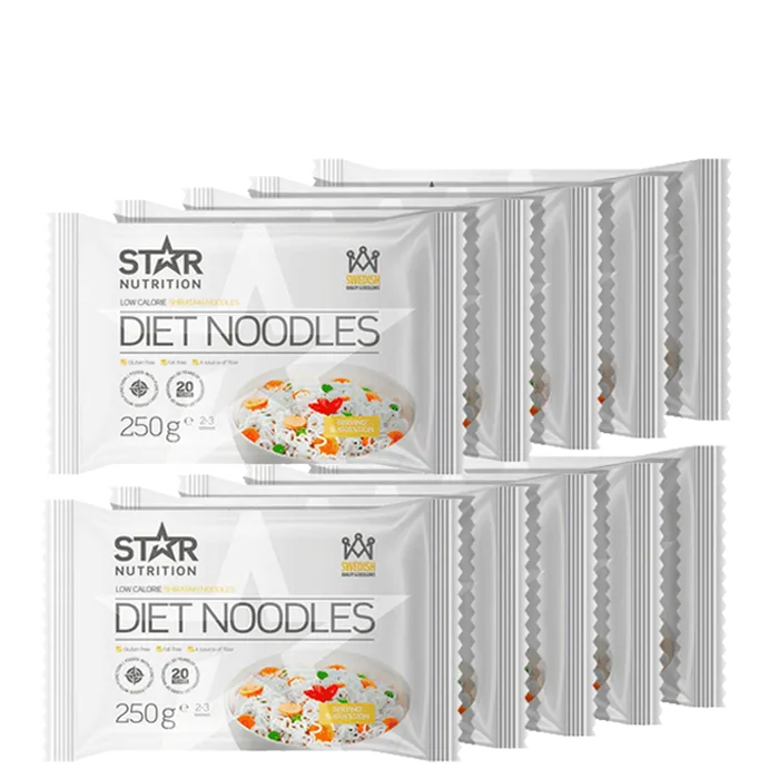 Star Nutrition 16 x Diet Shirataki Nudler, 250g