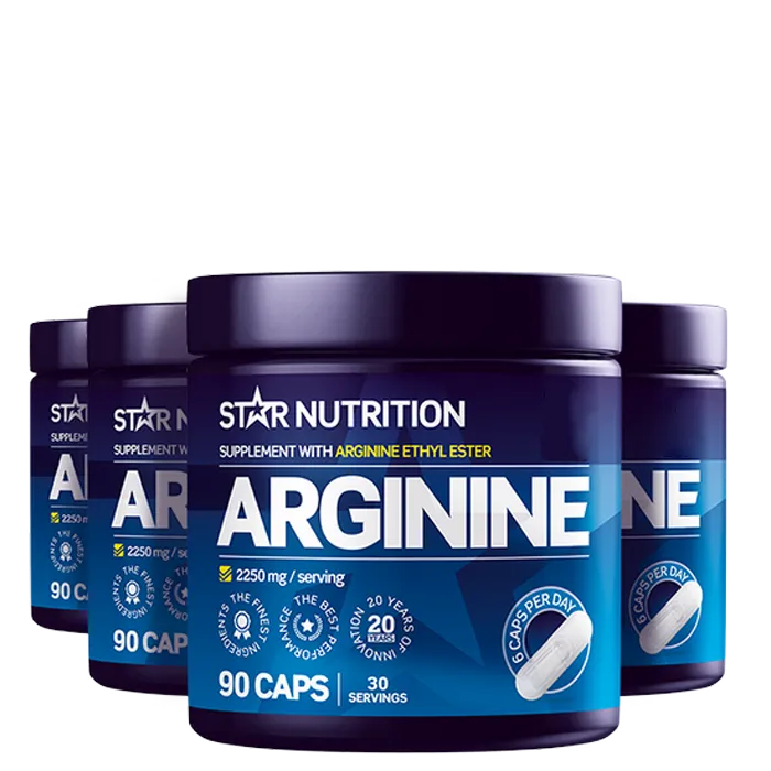 Star Nutrition Arginin PWO, 360 kapsler Star Nutrition Arginin PWO, 360 kapsler