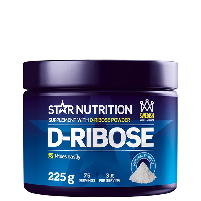Star Nutrition D-Ribose fettforbrenner 225 g, 225g