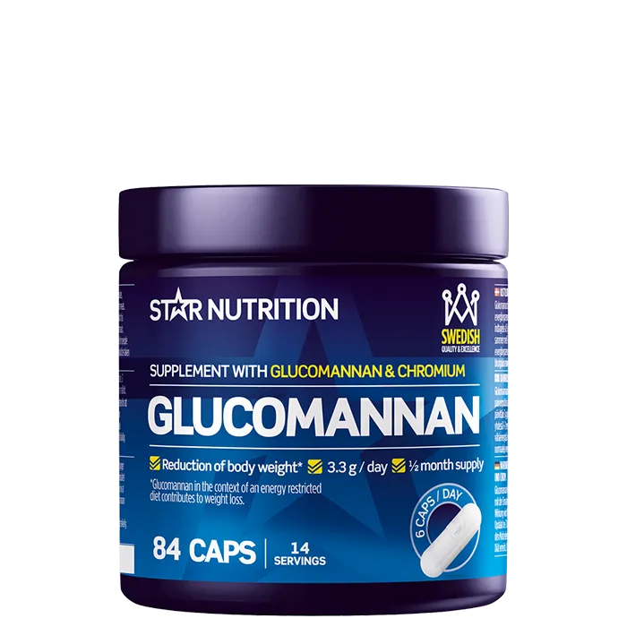Star Nutrition Glucomannan, 84 caps Star Nutrition Glucomannan, 84 caps