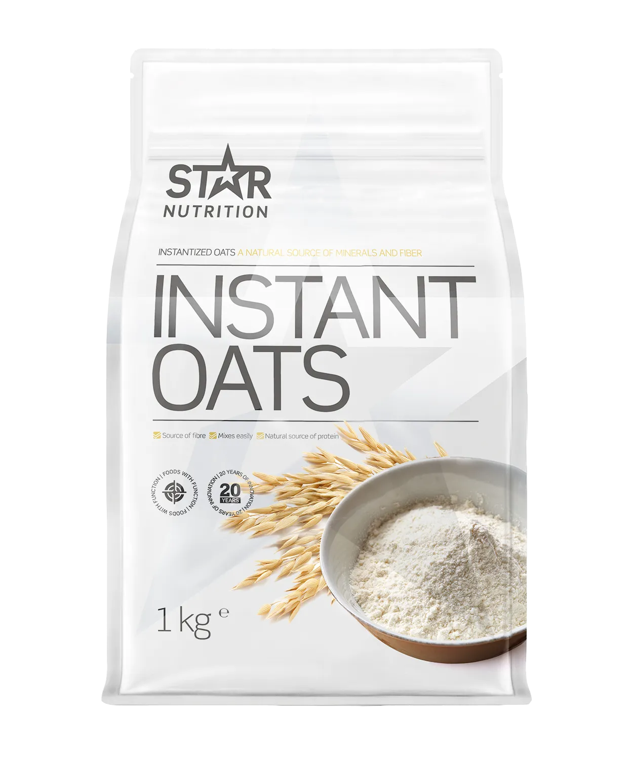 Star Nutrition Instant Outs Havremel, 1kg