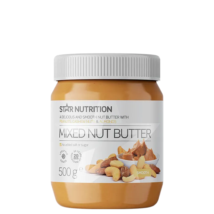 Star Nutrition Mixed Nut Butter, One Size Star Nutrition Mixed Nut Butter, One Size