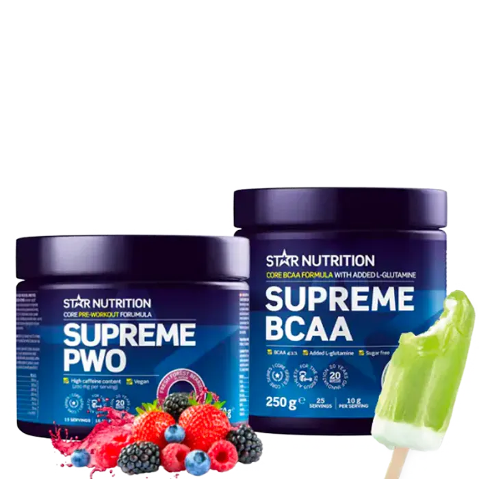 Star Nutrition Pre- og Intra-workout: PWO + BCAA