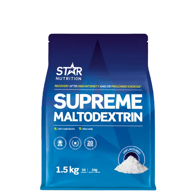 Star Nutrition Supreme Maltodekstrin, Sportsdrikk-pulver, 1.5kg