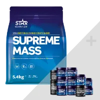 Star Nutrition Supreme Mass + Bonus Products!