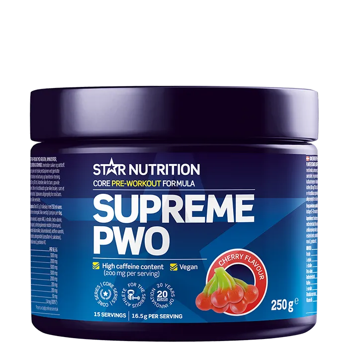 Star Nutrition Supreme PWO