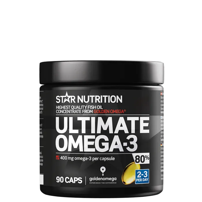 Star Nutrition Ultimate Omega-3 80%, 90 kapsler