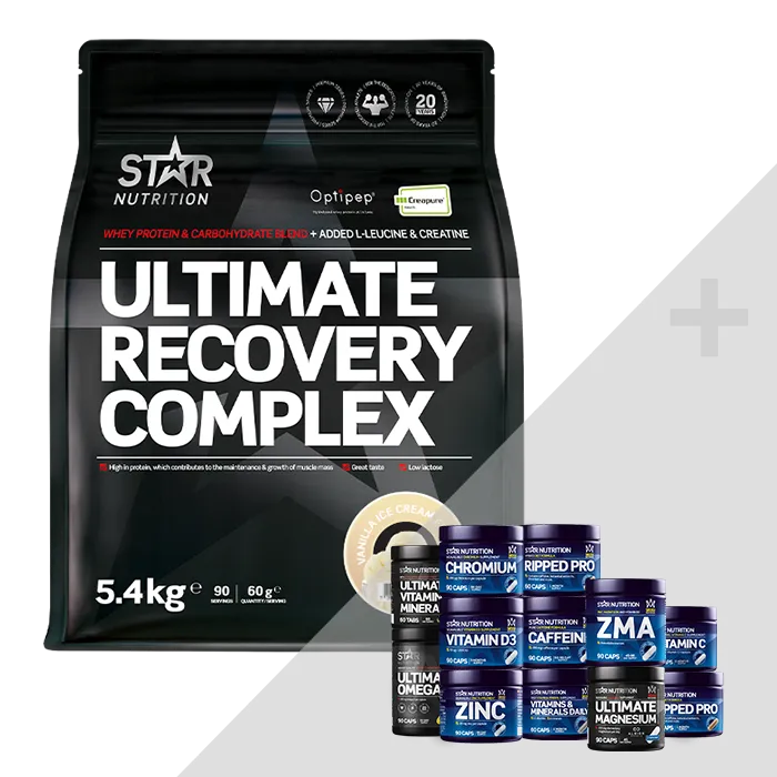 Star Nutrition Ultimate Recovery Complex + Bonus Product!, 5400g