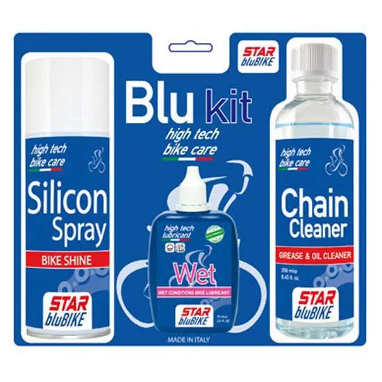 StarBluBike Blu Rengjøringssett, Blue, One Size