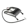Stein Fotbetjent Dobbeltstempelpumpe, Black / silver, One Size