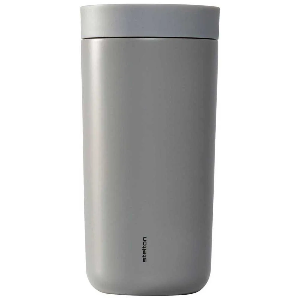 Stelton To Go Click 400ml Termosflaske, Grey, One Size