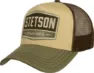Stetson Men's Trucker Cap Gasoline, Beige/olive