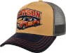 Stetson Muscle Car 75 Trucker Cap, Brown/blue