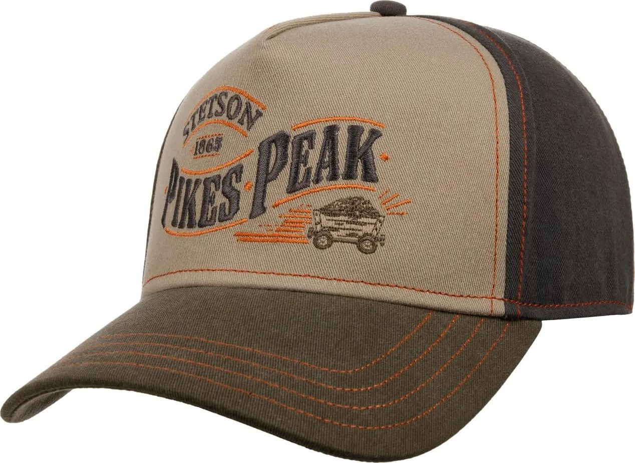 Stetson Pikes Peak Cap, Blue/olive Stetson Pikes Peak Cap, Blue/olive
