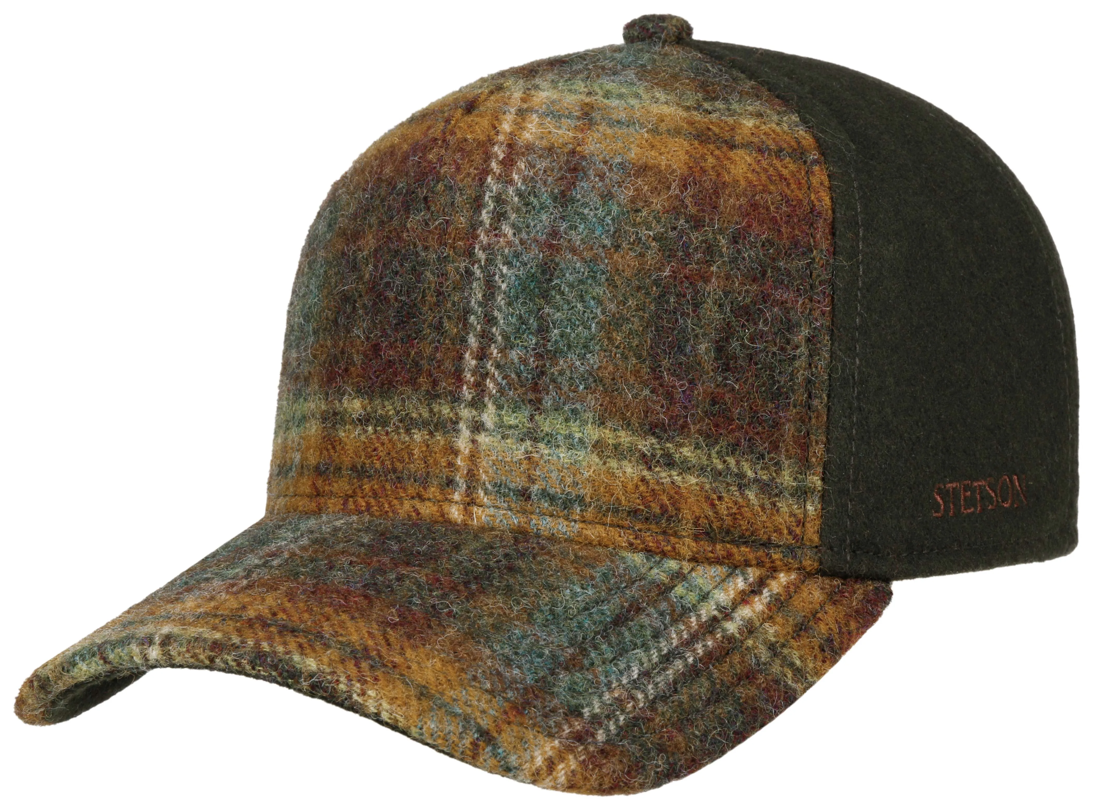 Stetson Wool Check Trucker Cap Stetson Wool Check Trucker Cap