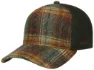 Stetson Wool Check Trucker Cap