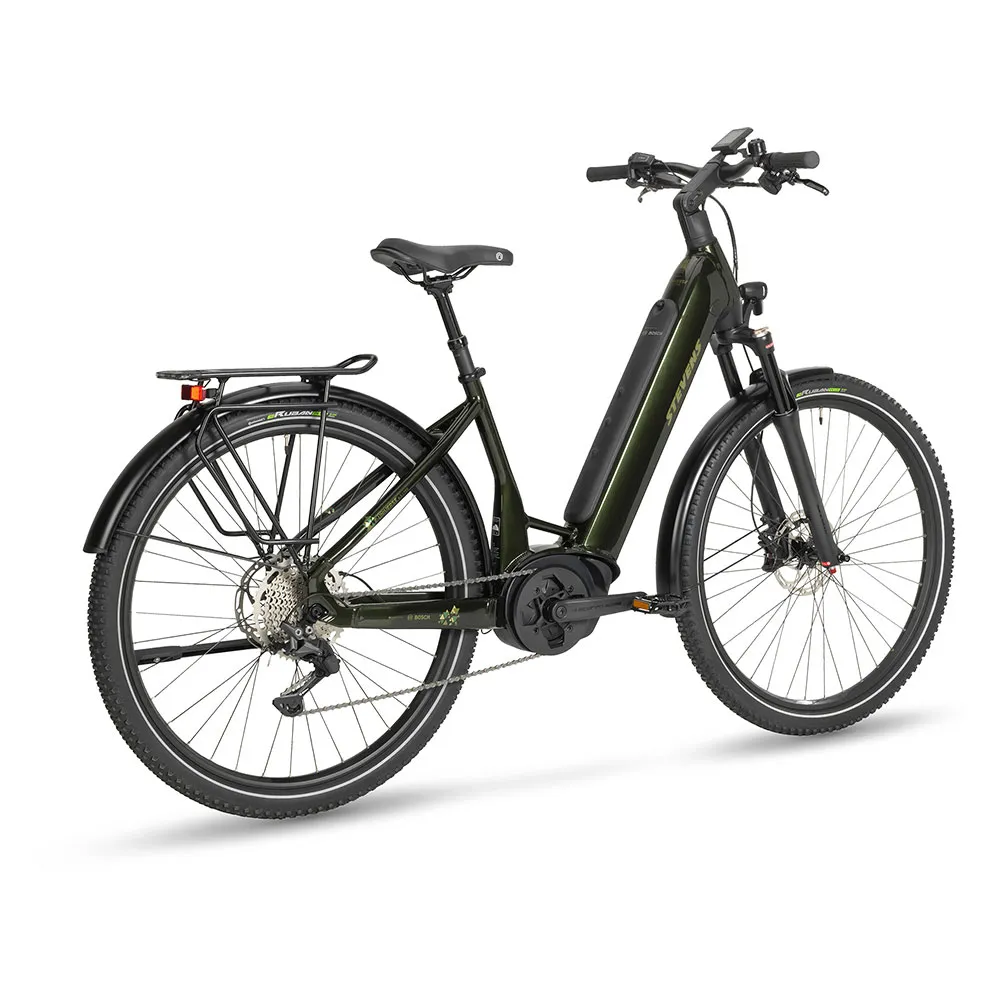 Stevens E-universe 6.5.1 Feq 2025 Elektrisk Sykkel, Deep green, 52, 500Wh, Elsykkel