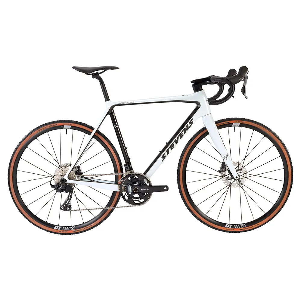 Stevens Super Prestige Grx820 2025 Grussykkel, White, Gravel sykkel