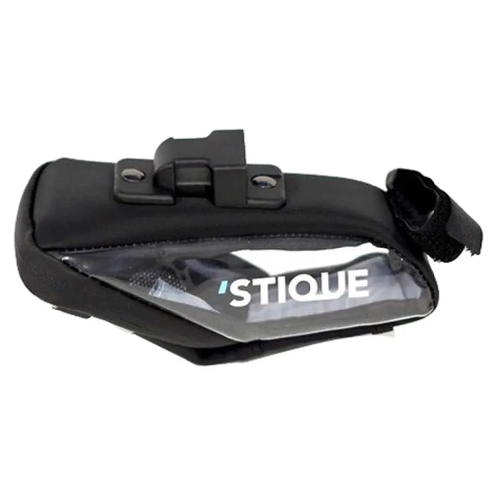 Stique Saddleguard 500ml Sadelveske, Grey / white, One Size Stique Saddleguard 500ml Sadelveske, Grey / white, One Size