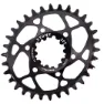 Stone Direct Mount Sram Mtb 3 Offset Ovalt Drev, Black, 30t