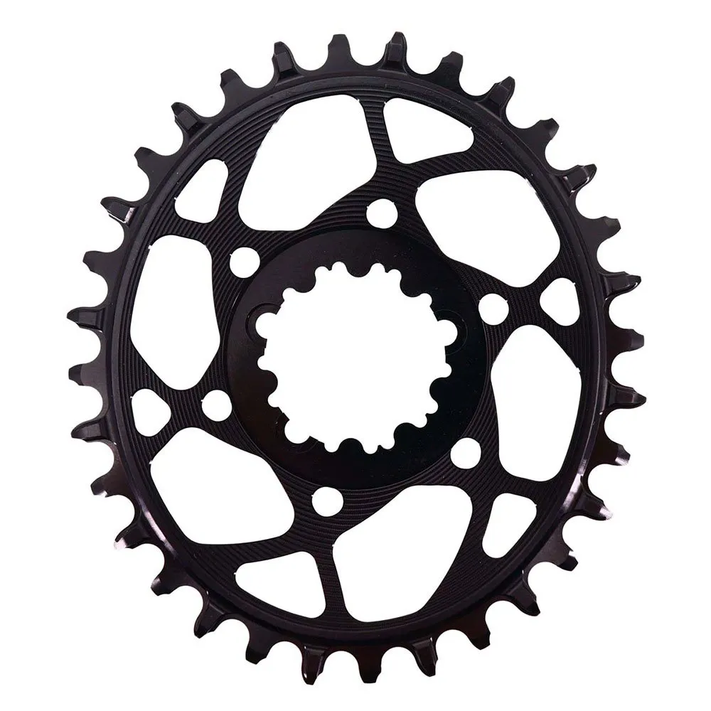Stone Direct Mount Sram Mtb 3 Offset Ovalt Drev, Black, 30t