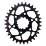 Stone Direct Mount Sram Mtb 3 Offset Ovalt Drev, Black, 30t