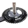 Stone Shimano 2x/sram Flat Top 110 Bcd Kjettingring, Black, 48-33t