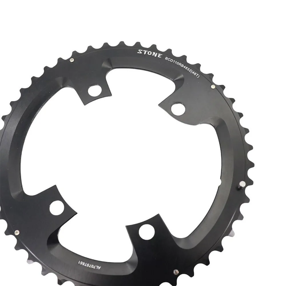 Stone Shimano Road 2x 110 Bcd Kjettingring Stone Shimano Road 2x 110 Bcd Kjettingring