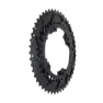 Stone Sram Force 2x Flat Top 107 Bcd Kjettingring Refurbished, Black, 46-33t