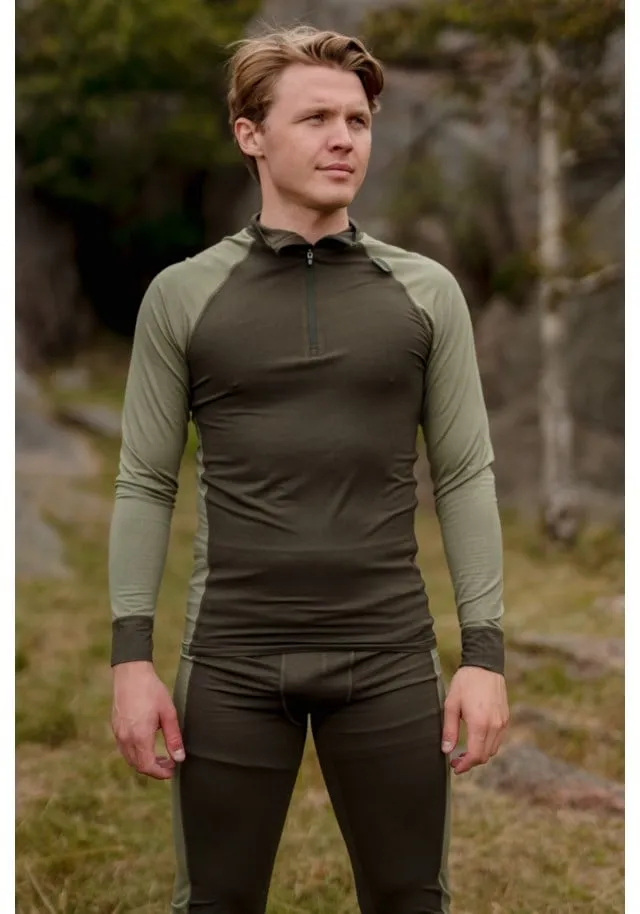 stormberg Brattfjell bambus Half Zip genser herre