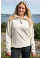 stormberg Fjella resirkulert Half Zip genser dame