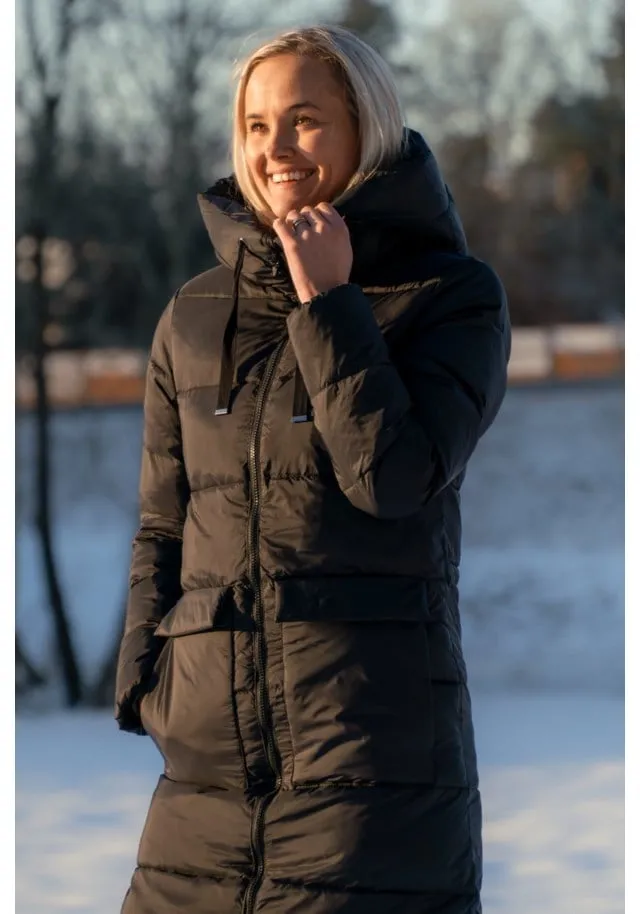 stormberg Frostlidalen vattert lang parkas dame