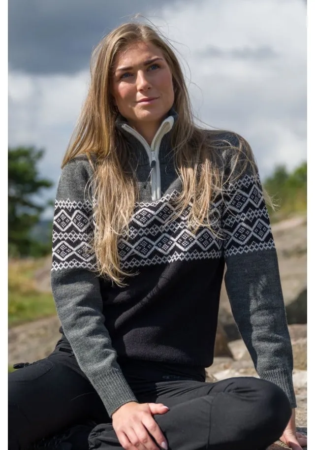 stormberg Hardanger Half Zip ullgenser dame stormberg Hardanger Half Zip ullgenser dame
