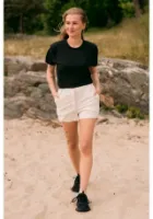 stormberg Havsand cord slim kort shorts dame