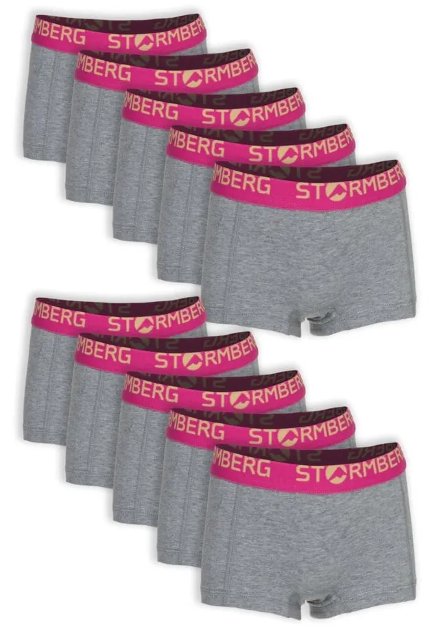 stormberg Hjellestad boxer 10-pack jente 1-7 barn, Farge, 2/3 stormberg Hjellestad boxer 10-pack jente 1-7 barn, Farge, 2/3