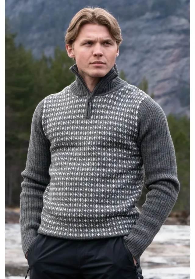 stormberg Honningsvåg Half Zip ullgenser herre stormberg Honningsvåg Half Zip ullgenser herre