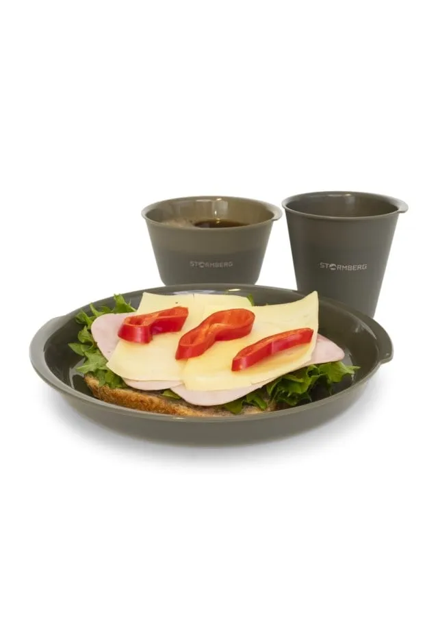 stormberg Jerta spisesett, 3 deler, Farge, One Size
